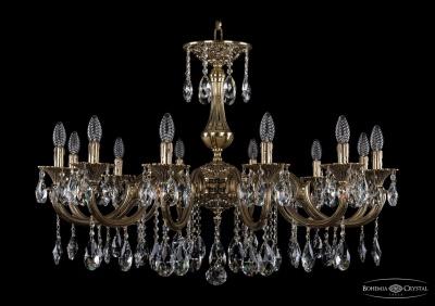 Люстра  Bohemia Ivele Crystal  арт. 1702/12/300/A/GB